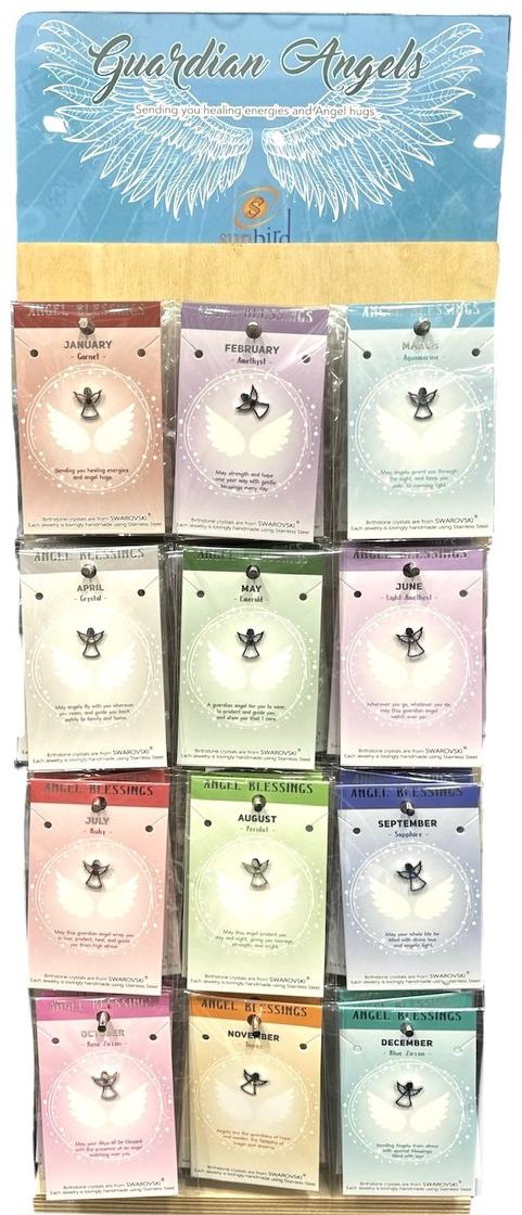 ANGEL PIN PACK BIRTHSTONE(72)